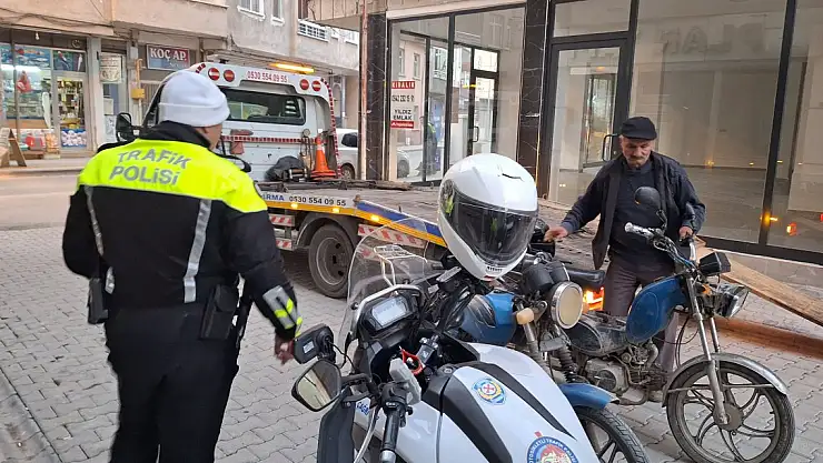 Motosikletlere yönelik trafik denetimi