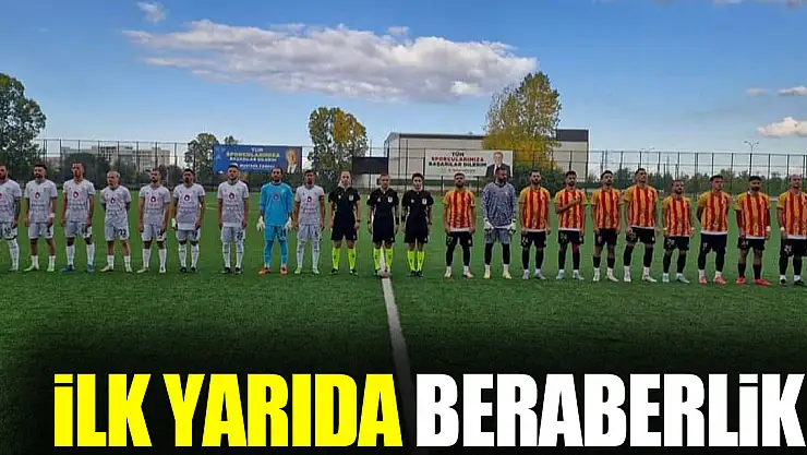 İlk Yarıda Beraberlik