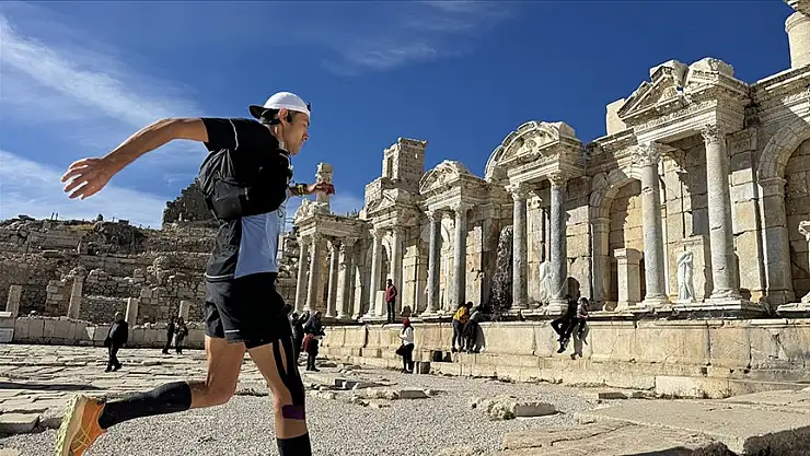 Sagalassos Antik Kenti'nde 'Sky Ultra' koşusu