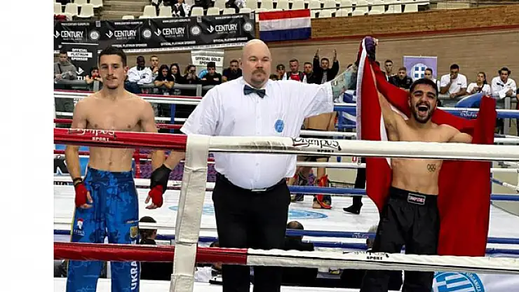 Bedirhan Ersayar Avrupa şampiyonu oldu