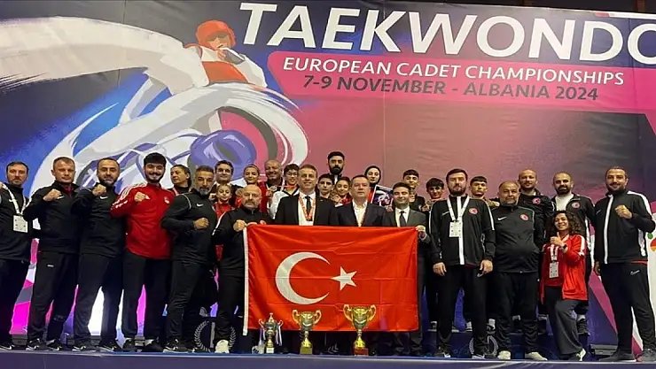 'Yıldız' tekvandocular, Avrupa şampiyonu oldu