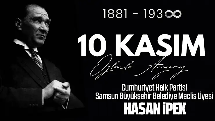 CHP Samsun Büyükşehir Belediye Meclis Üyesi Hasan İpek