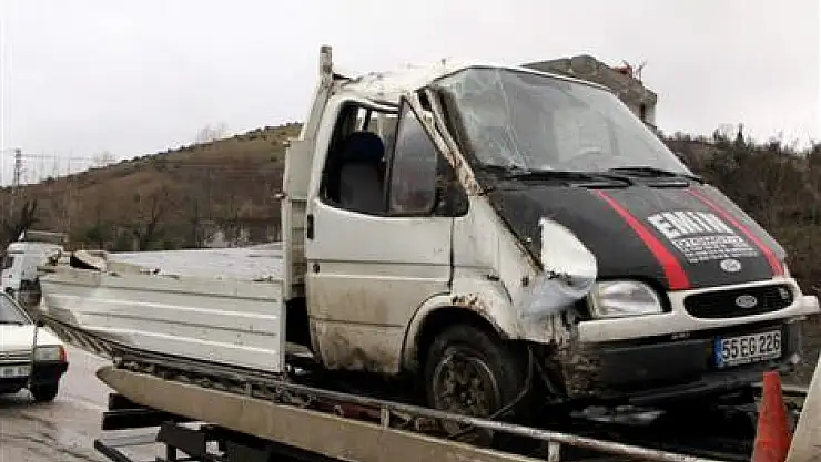 Samsun'da Kaza: 2 YARALI