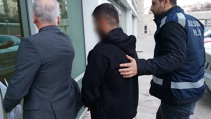 Annesini tehdit eden şahıs tutuklandı