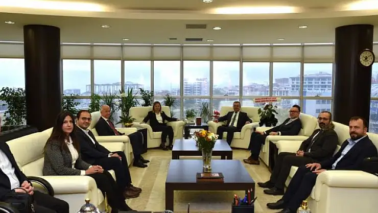 Rektör Aydın'a ziyaret