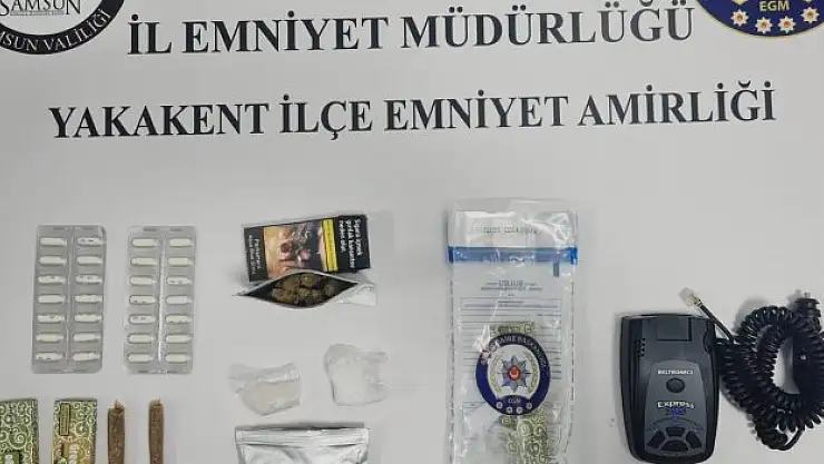 Radar tespit cihazı ele geçirildi