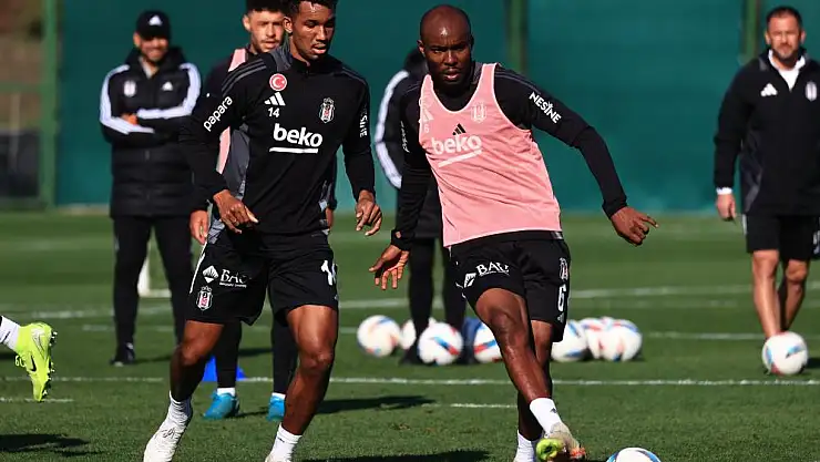 Beşiktaş'ta, Göztepe maçı hazırlıkları devam etti