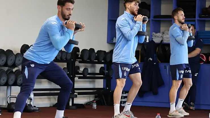 Trabzonspor hazırlıklarını sürdürdü