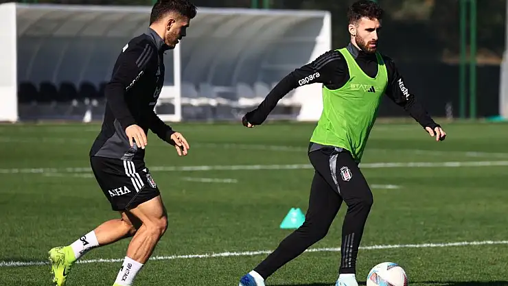 Beşiktaş, Göztepe maçının çalışmalarına devam etti