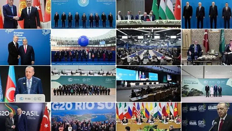 Erdoğan yoğun diplomasi trafiğinde