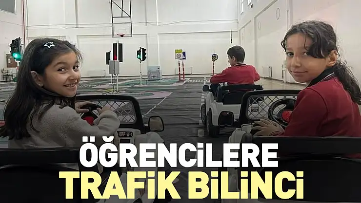 Öğrencilere trafik bilinci!