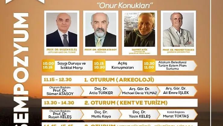 Türkiye'nin prestijli akademisyenleri Ata Sahne'de buluşacak