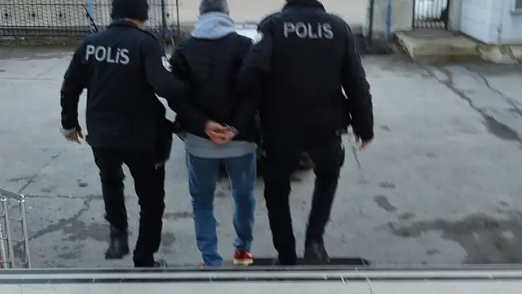 17 yıl hapis cezası bulunan şahsa tutuklama