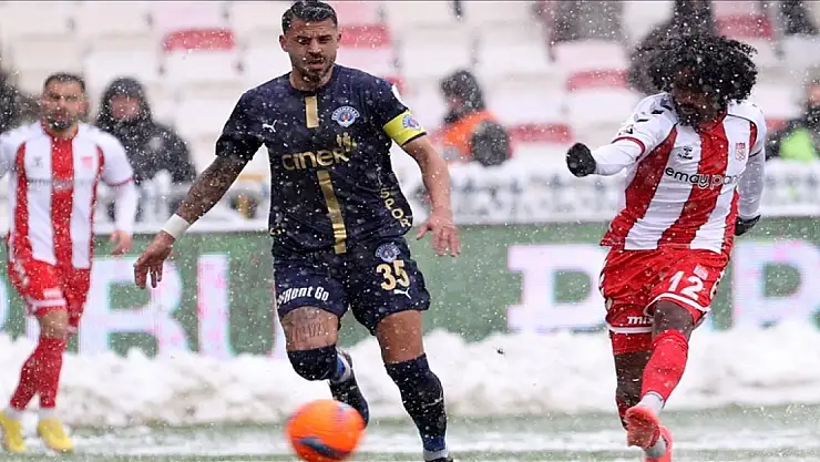 Net Global Sivasspor ile Kasımpaşa berabere kaldı