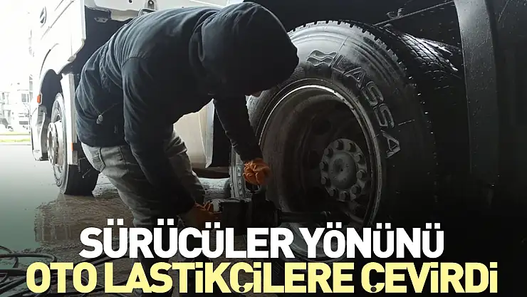 Sürücüler yönünü oto lastikçilere çevirdi