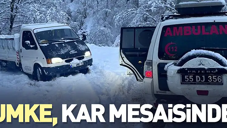 UMKE, Kar mesaisinde