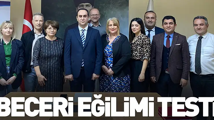 Samsun'da 'beceri eğilimi testi'