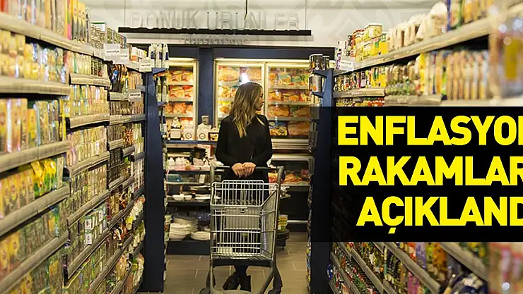 Enflasyon rakamları açıklandı