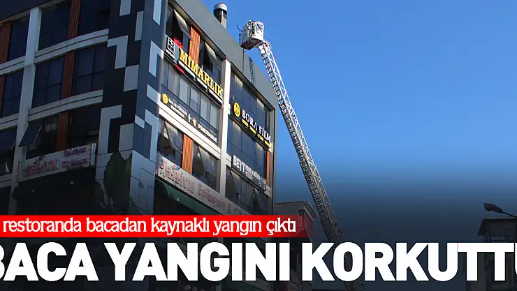 Baca Yangını Korkuttu