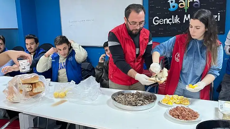 Samsun'da hamsi etkinliği