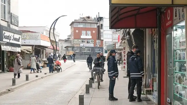 Kaldırım işgaline çözüm