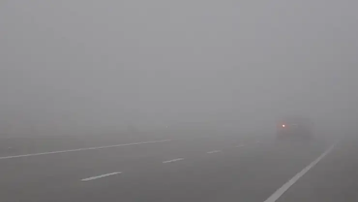 Görüş mesafesi düştü