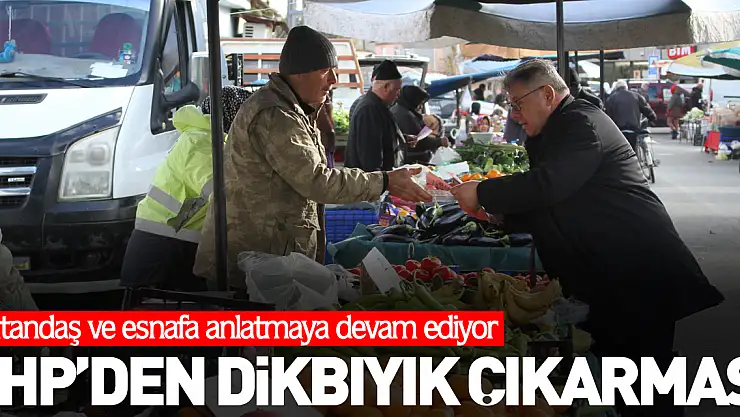 CHP'DEN DİKBIYIK ÇIKARMASI