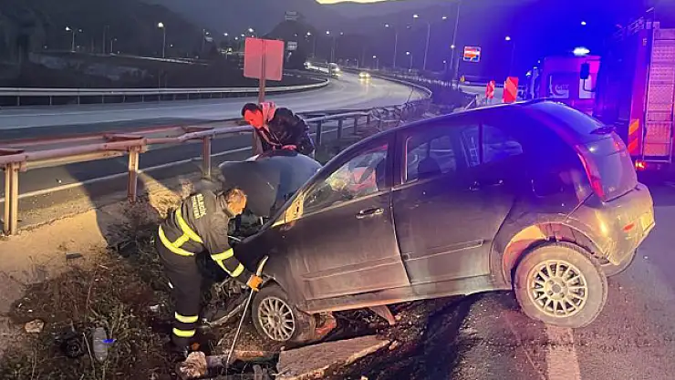 Bilecik'te yaşanan trafik kazasında  kişi yaralandı