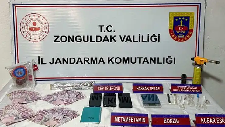 Zonguldak'ta uyuşturucu operasyonu