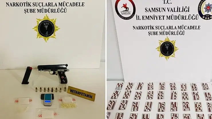 Samsun'da uyuşturucu operasyonu