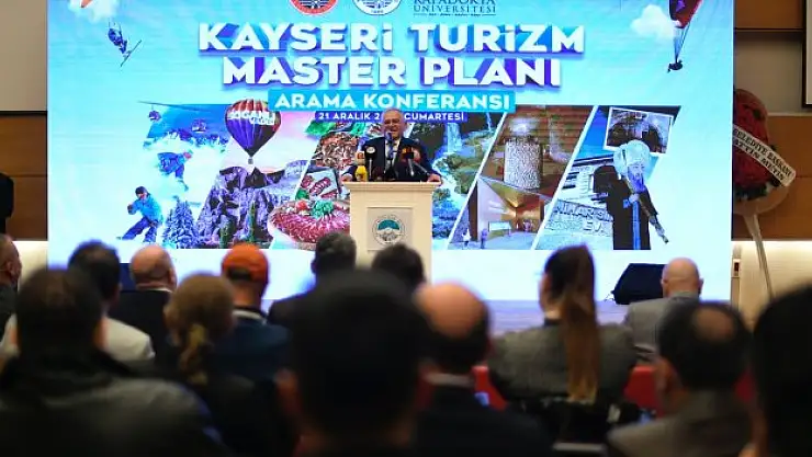 Kayseri'de Turizm Master Planı Arama Konferansı