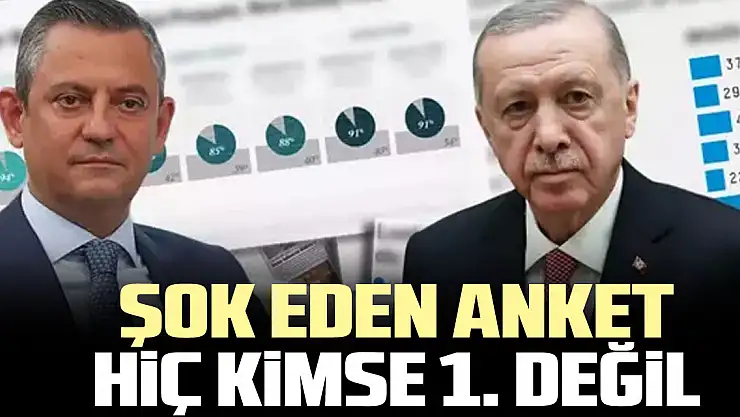 ŞOK EDEN ANKET HiÇ KiMSE 1. DEĞiL