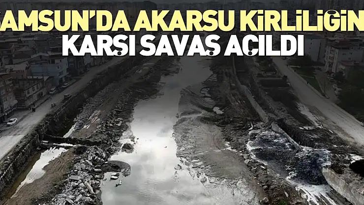 Akarsu kirliliğine karşı savaş