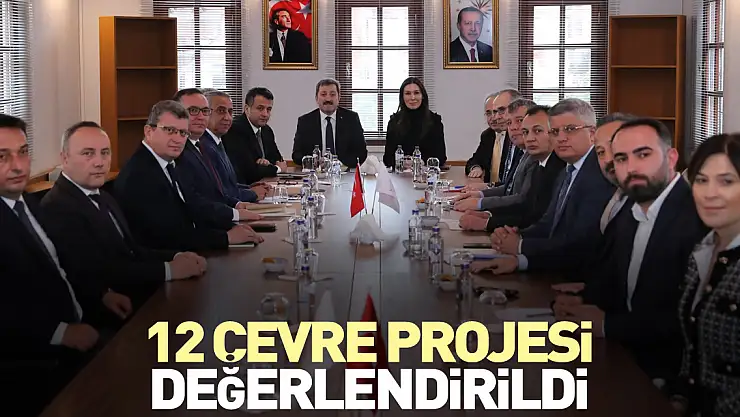 12 çevre projesinin değerlendirildi