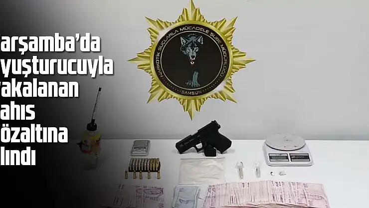 Uyuşturucuyla yakalanan şahıs gözaltına alındı