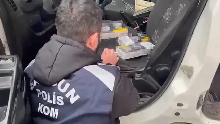 Kaçak sigara ve içki operasyonu