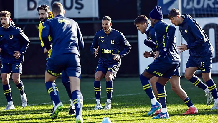 Fenerbahçe, Hatayspor maçı hazırlıklarını sürdürdü