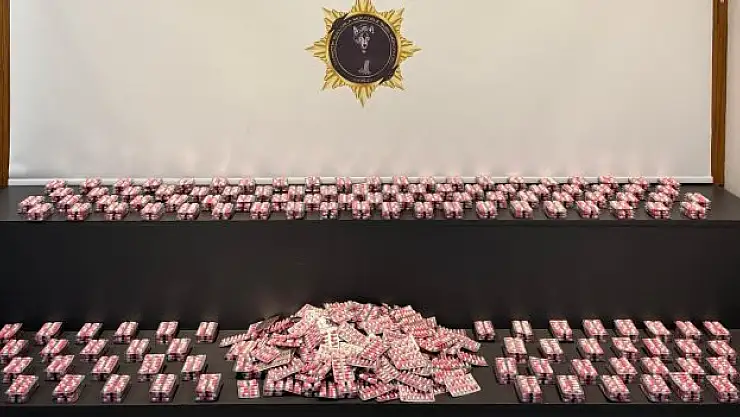 10 bin adet sentetik ecza yakalandı