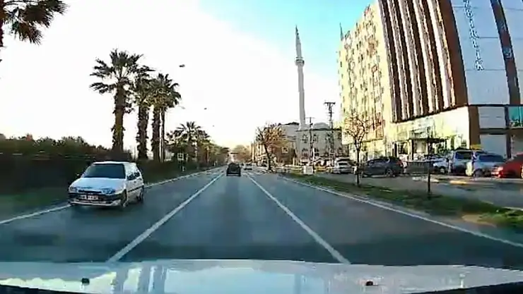 Ters yönde giden otomobile 9 bin TL ceza