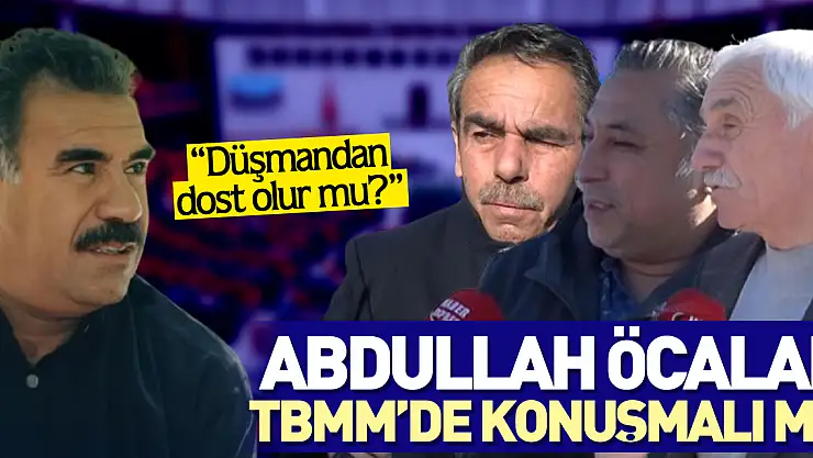 Abdullah Öcalan TBMM'de konuşmalı mı?