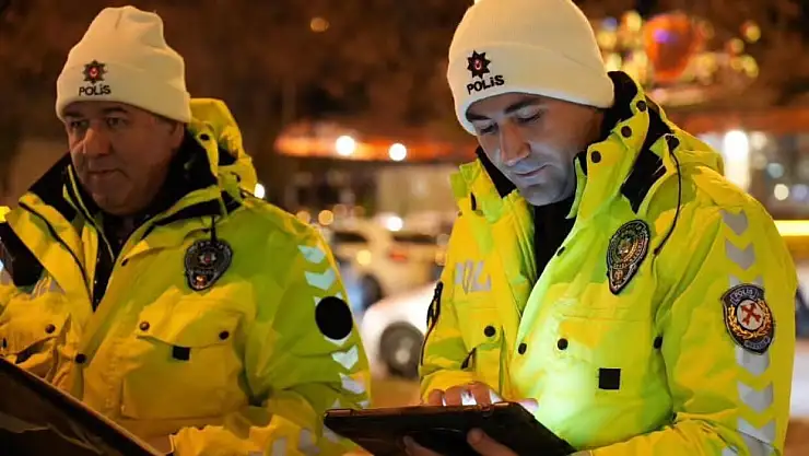 Isparta'da yoğun trafik denetimi