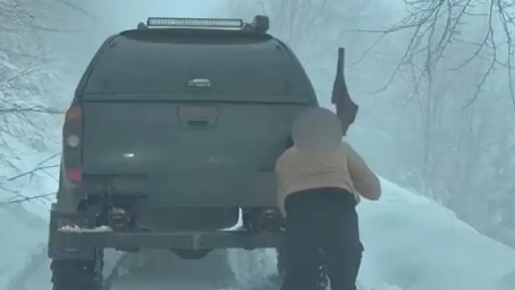 Türk bayrağı hassasiyeti kamerada