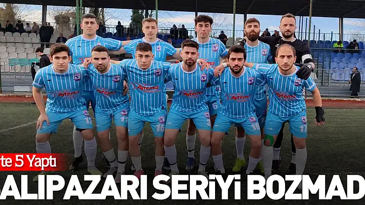 Salıpazarı Seriyi Bozmadı! 5'te 5 Yaptı