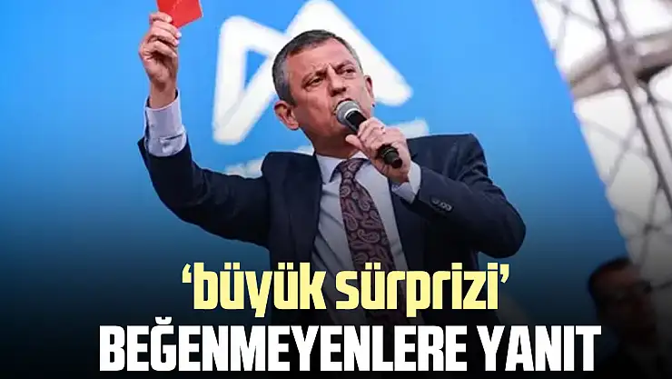 'büyük sürprizi' kırmızı karta yönelik eleştirilere yanıt