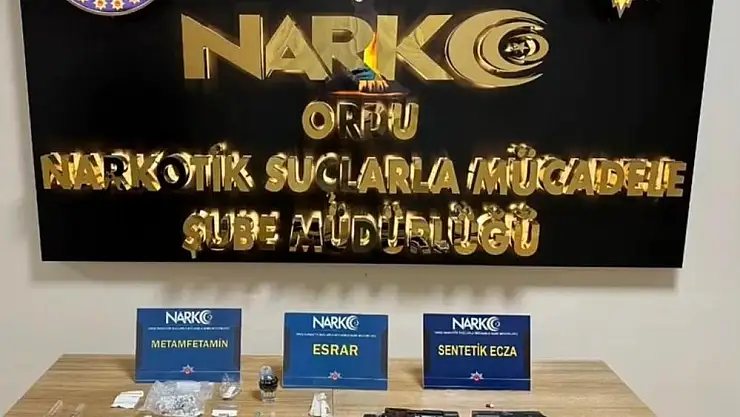 Ordu'da uyuşturucu operasyonu: 32 tutuklama