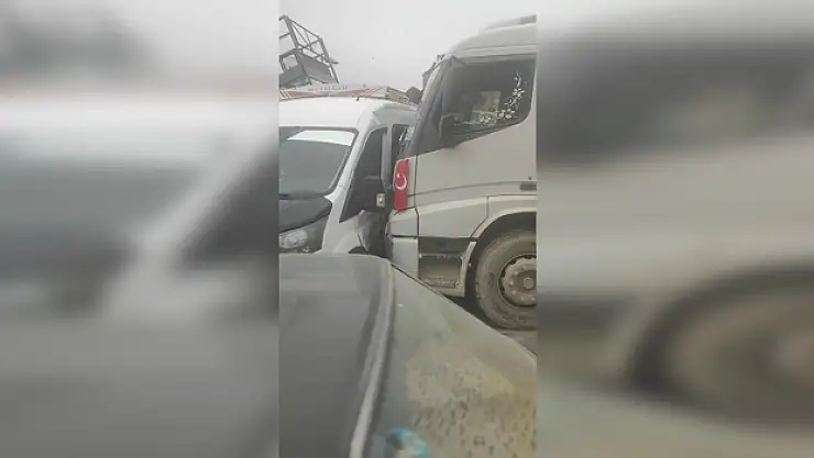 Elazığ'da faciadan dönüldü