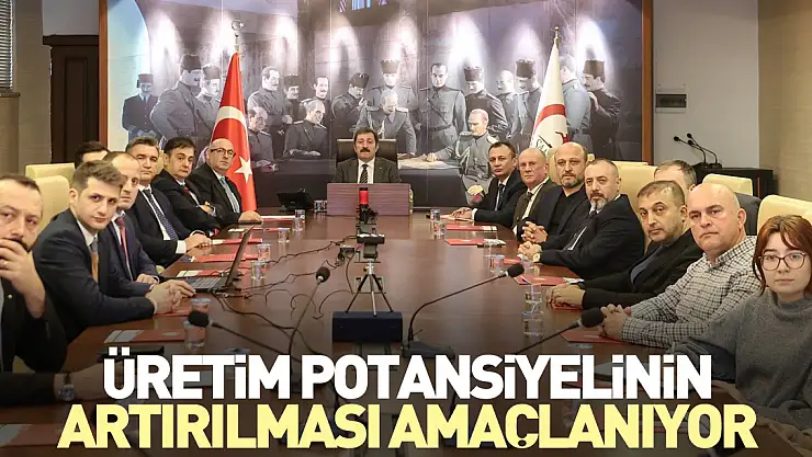 Üretim potansiyelinin artırılması amaçlanıyor