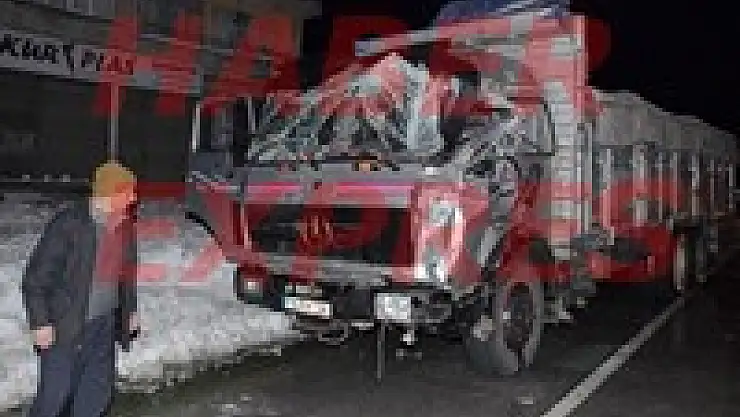 Samsun Karayolu Buz Kesti