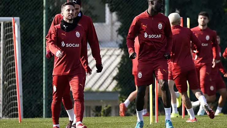 Galatasaray, Dinamo Kiev maçı hazırlıklarını tamamladı