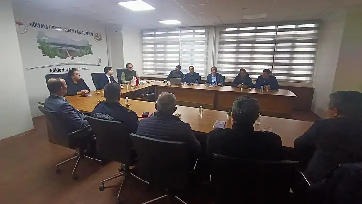 Gölyaka'da ilçe av komisyonu toplandı